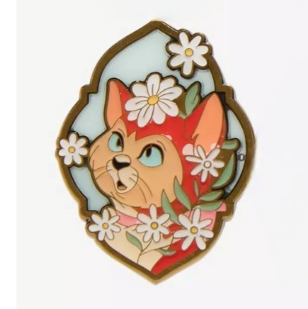 Disney Cats Portraits Box Enamel Pin Dinah From Alice In Wonderland